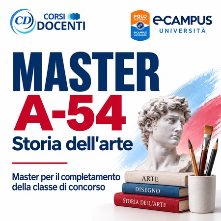 Master A54 eCampus Storia dell'Arte
