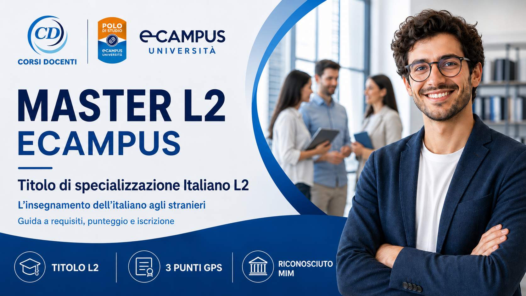 Master L2 eCampus - Titolo di specializzazione Italiano L2