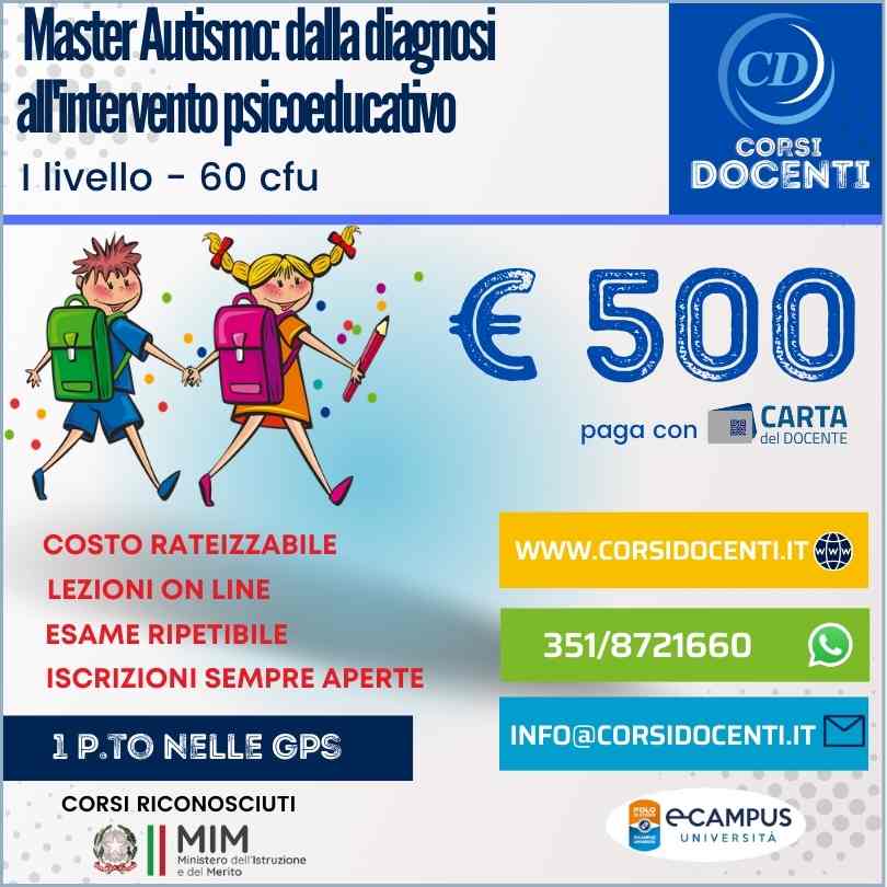 Master autismo
