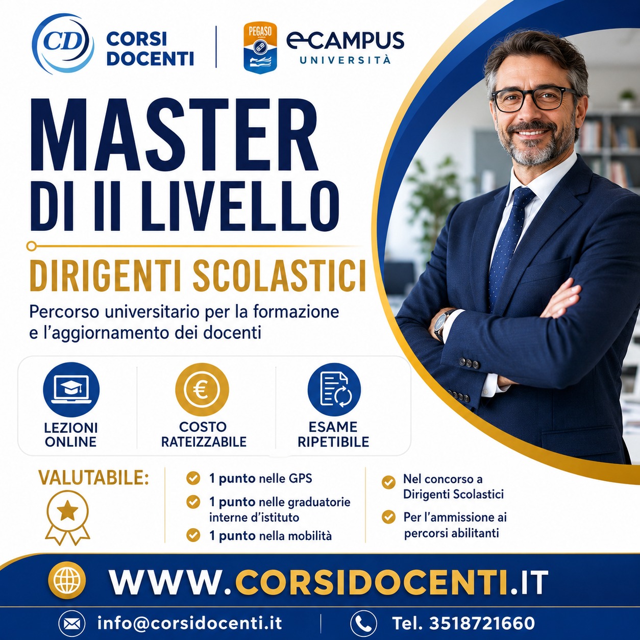 Master II Livello Dirigenti Scolastici eCampus